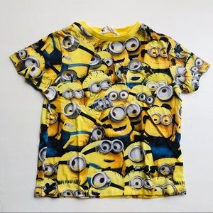 MINIONS despicable me KIDS 2-4 H&M all over tee